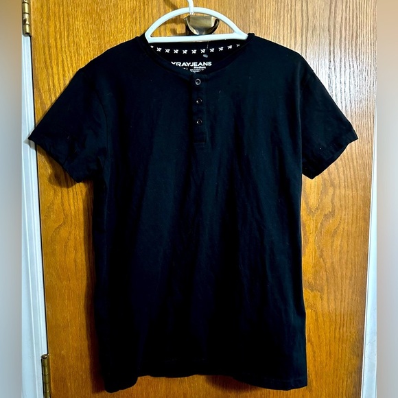 Other - 🔴$1SALE$ XRAY JEANS BLACK TEEp